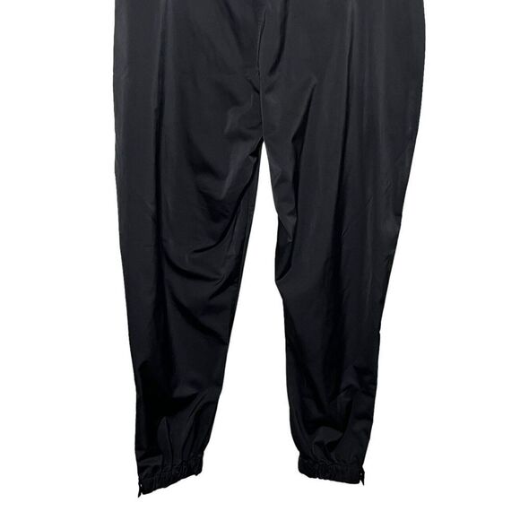 Athleta Radiant Performance Joggers Women’s Size 16 Black Tapered Leg Zip Pocket - Picture 7 of 14